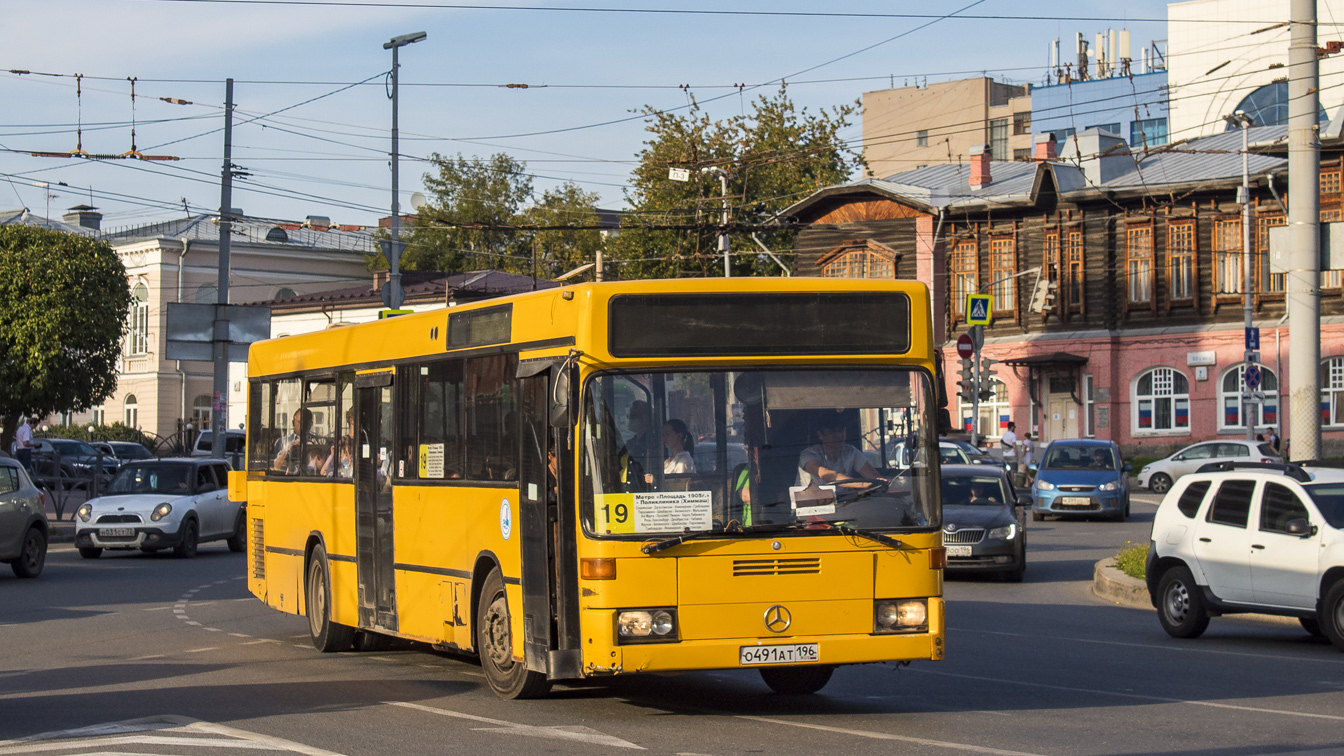 Свердловская область, Mercedes-Benz O405N № О 491 АТ 196