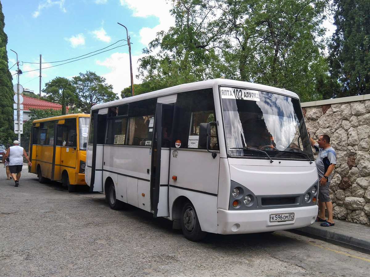 Republic of Crimea, I-VAN A07A1 č. К 596 ОМ 82