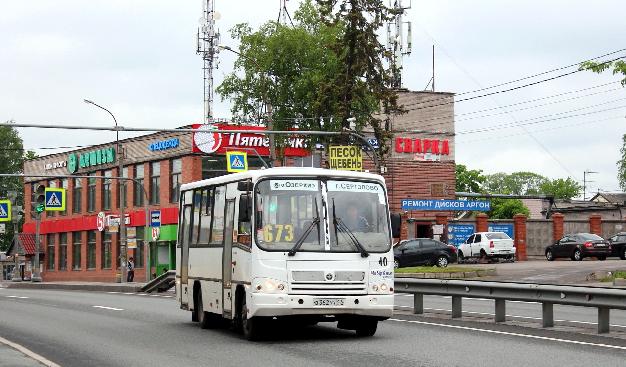 Ленинградская область, ПАЗ-320402-05 № 40