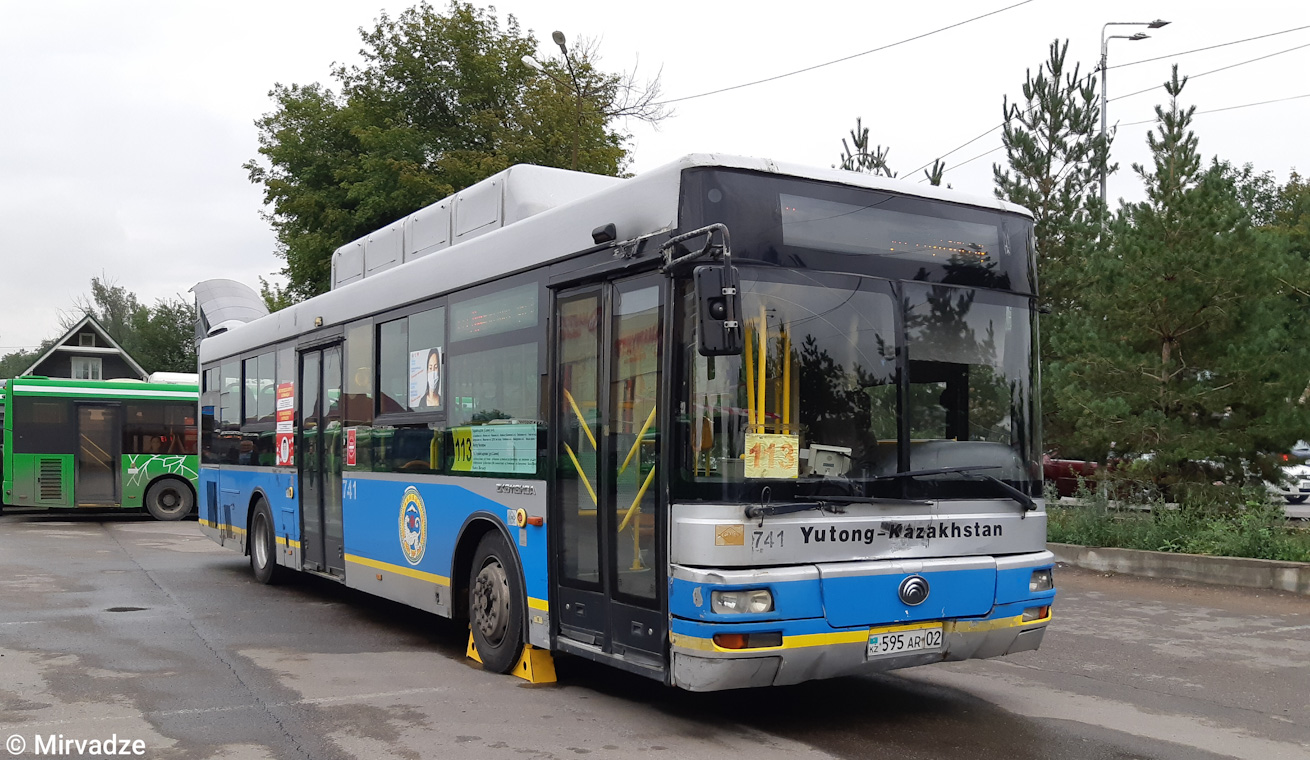 Алматы, Yutong ZK6118HGA № 741