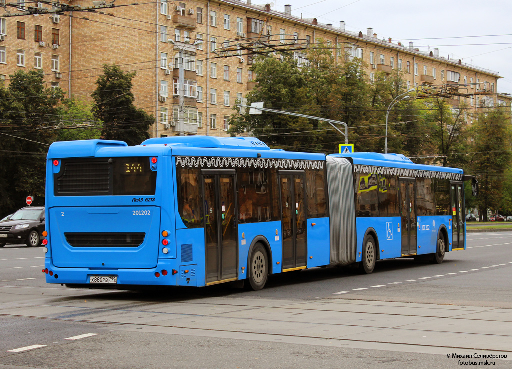 Москва, ЛиАЗ-6213.65 № 201202