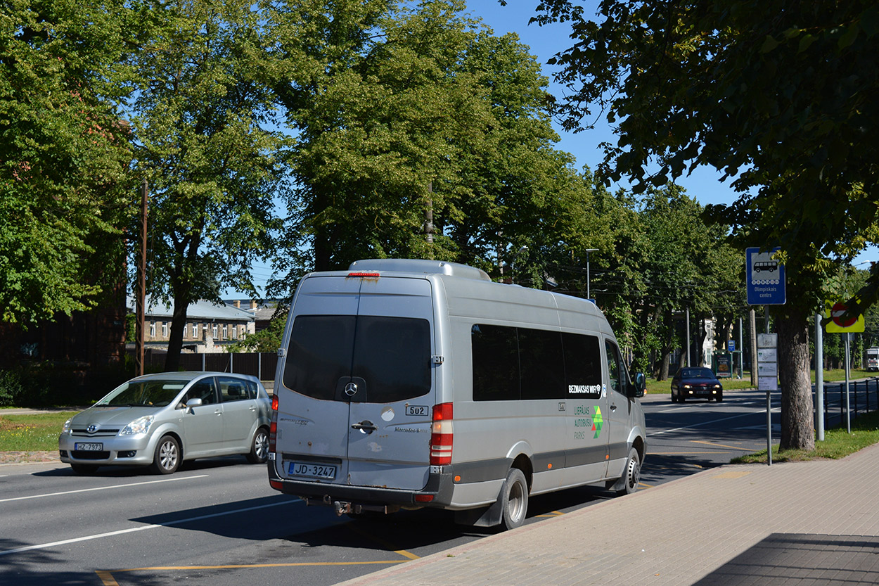 Lettland, Mercedes-Benz Sprinter Travel 45 Nr. 502