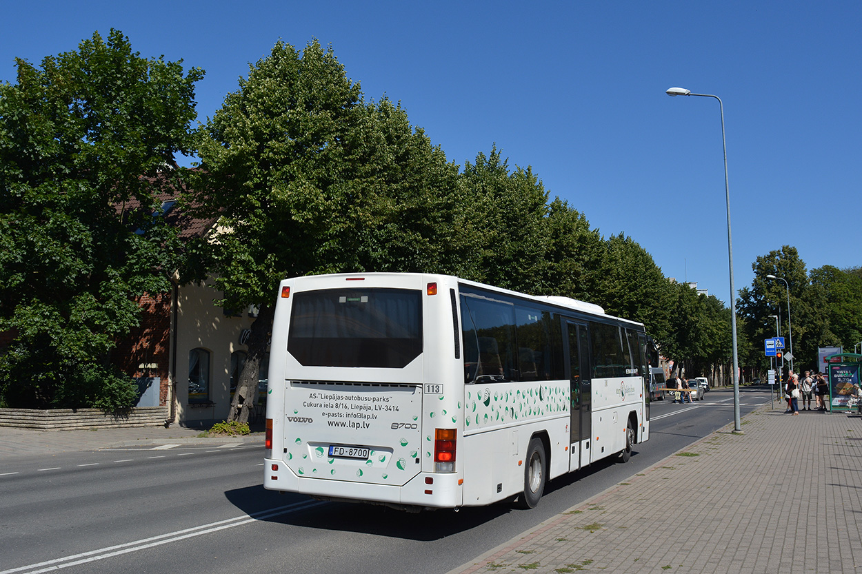 Латвия, Volvo 8700 № 113