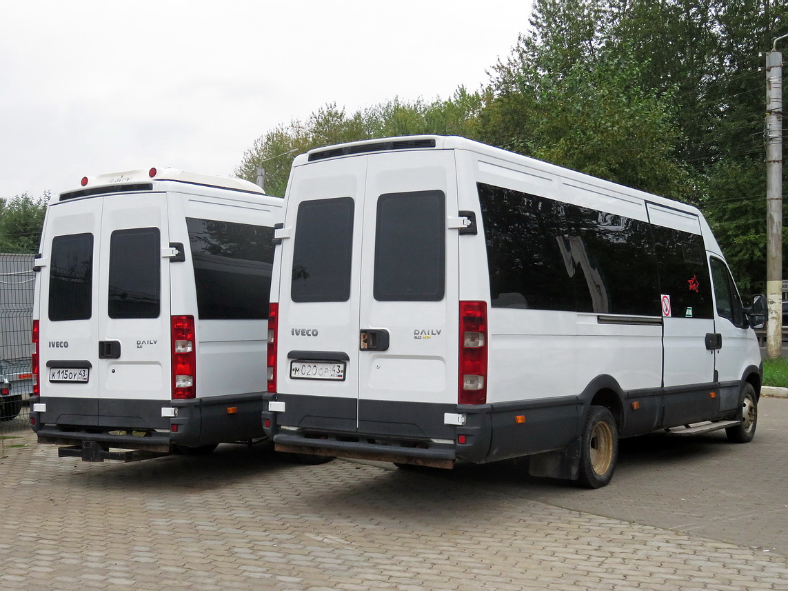 Кировская область, Нижегородец-2227UT (IVECO Daily) № М 020 ОР 43