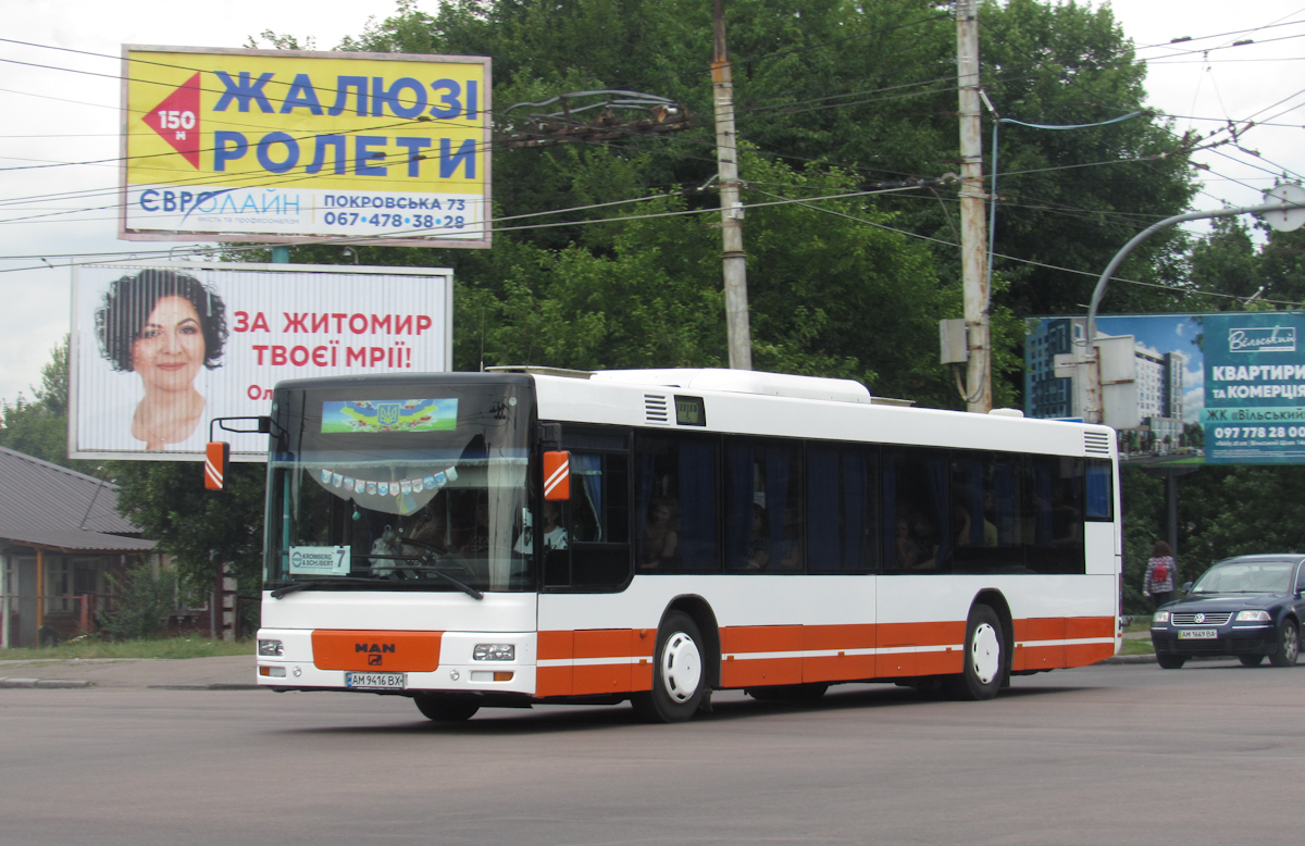 Zhitomir region, MAN A20 NÜ263 Nr. AM 9416 BX