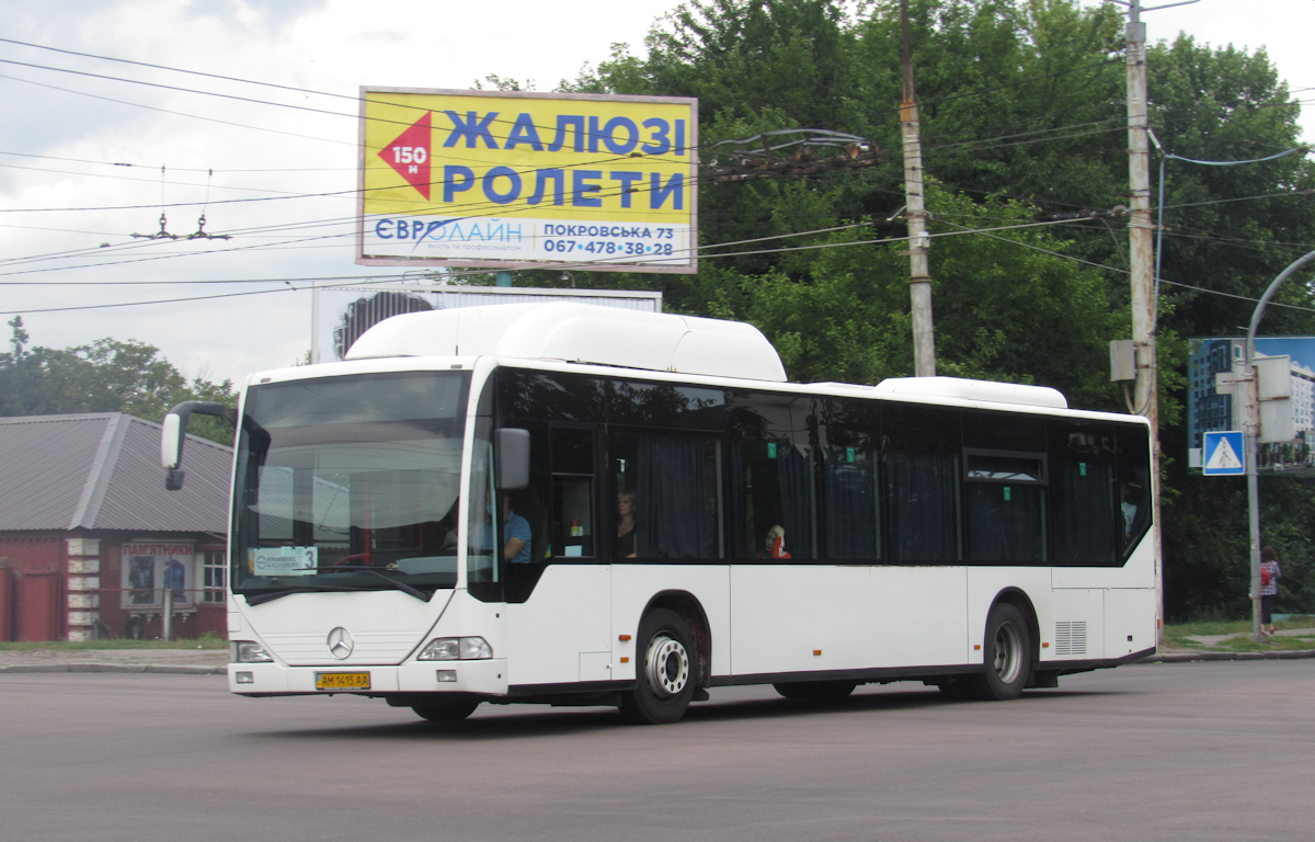 Žytomyrská oblast, Mercedes-Benz O530 Citaro CNG č. AM 1415 AA