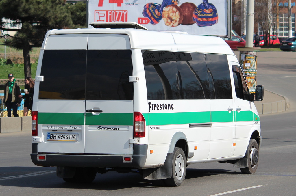 Одесская область, Mercedes-Benz Sprinter W904 412D № BH 4943 HA