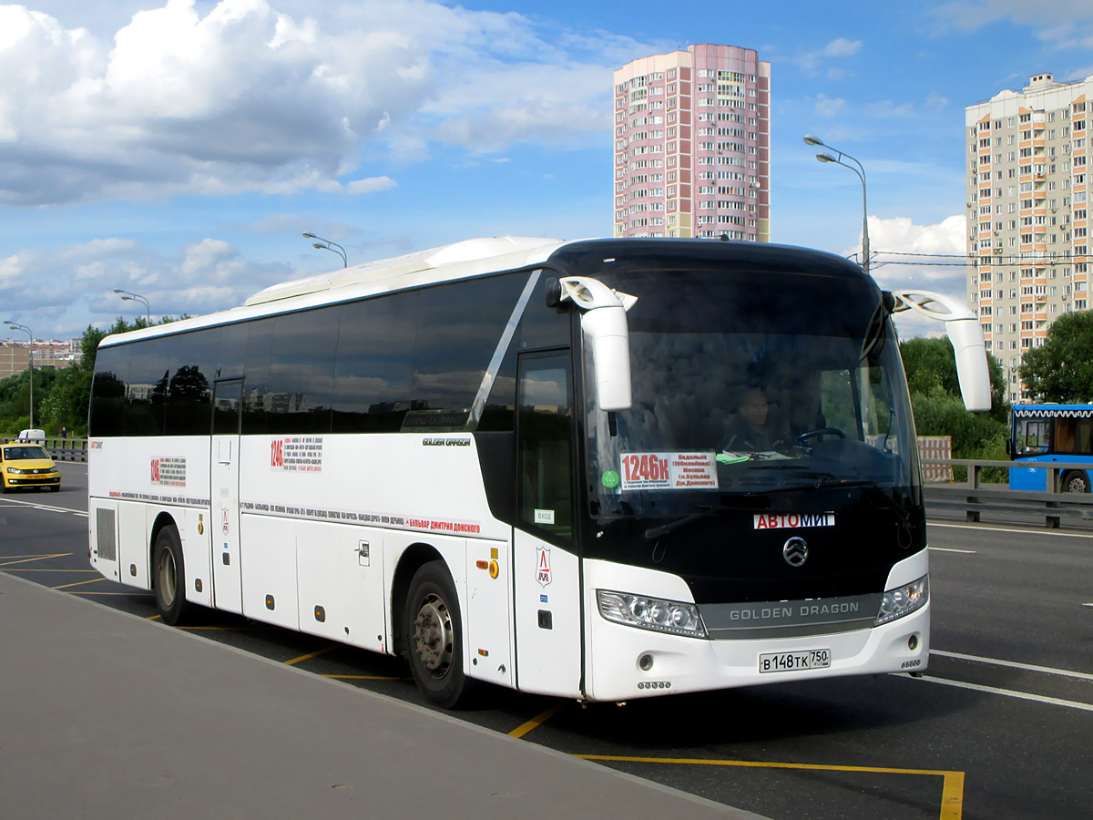 Московская область, Golden Dragon XML6127JR Snow Leopard № В 148 ТК 750