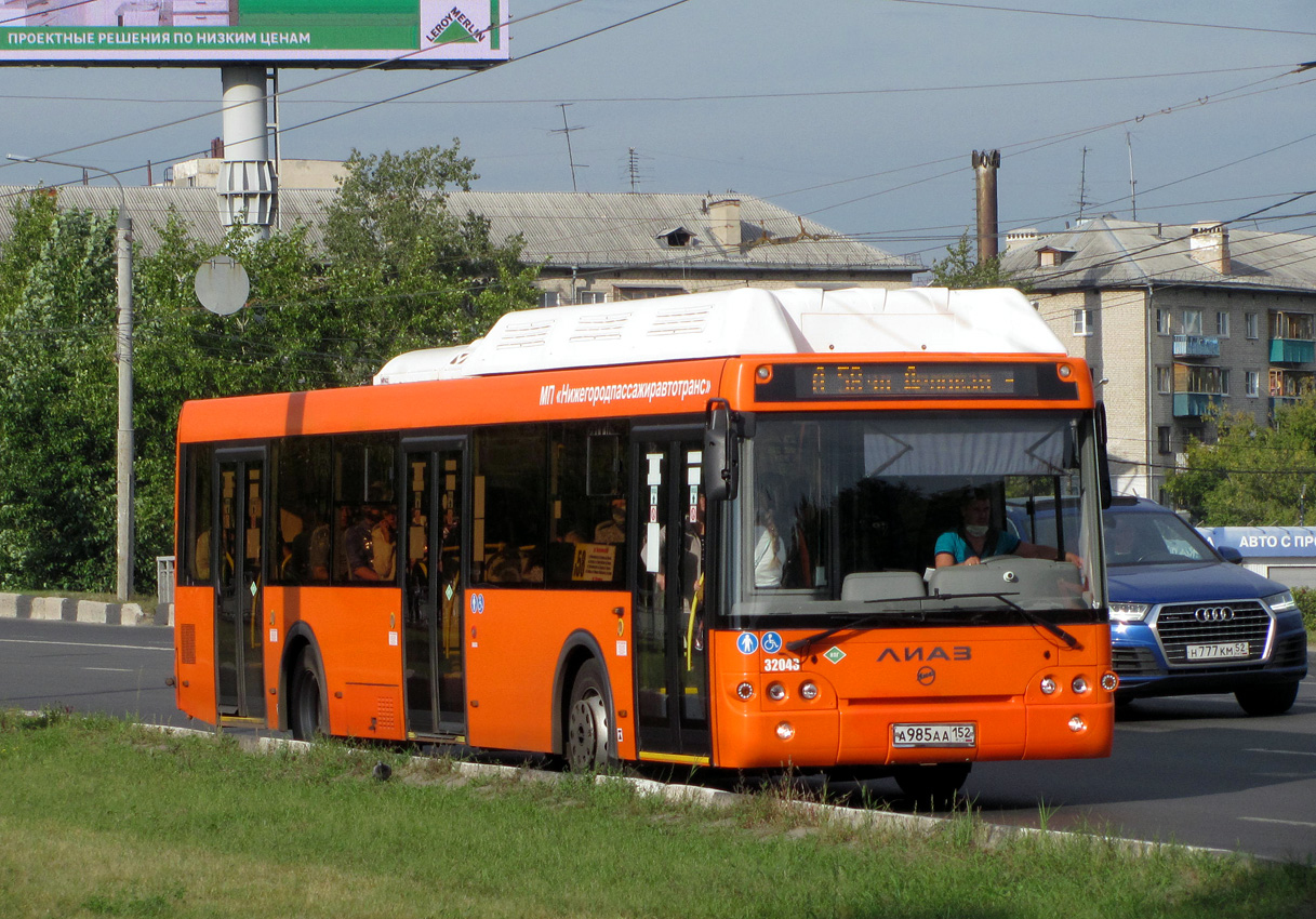 Нижегородская область, ЛиАЗ-5292.67 (CNG) № 32043