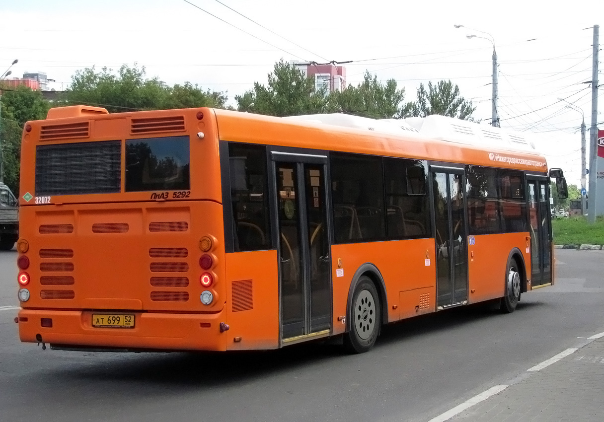 Нижегородская область, ЛиАЗ-5292.67 (CNG) № 32072