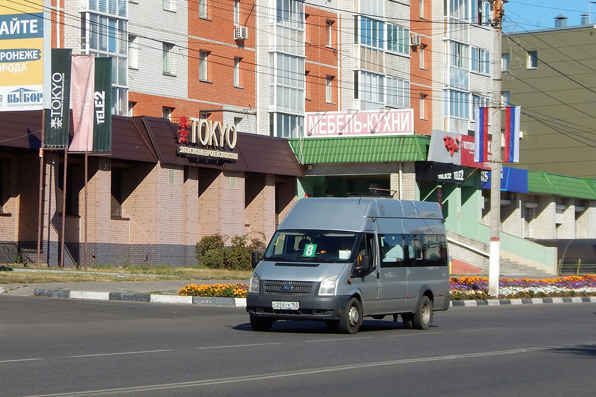 Obwód woroneski, Nizhegorodets-222709  (Ford Transit) Nr С 254 ТК 163