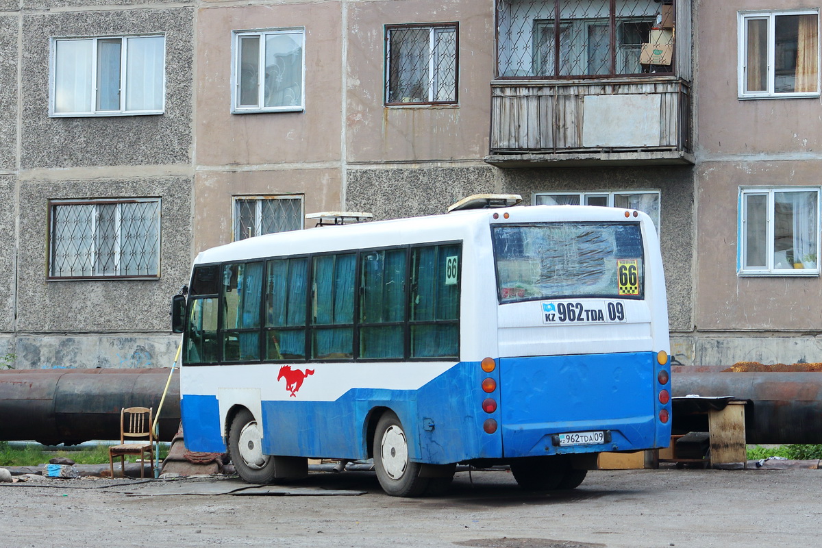 Карагандинская область, YouYi ZGT6710D № 962 TDA 09