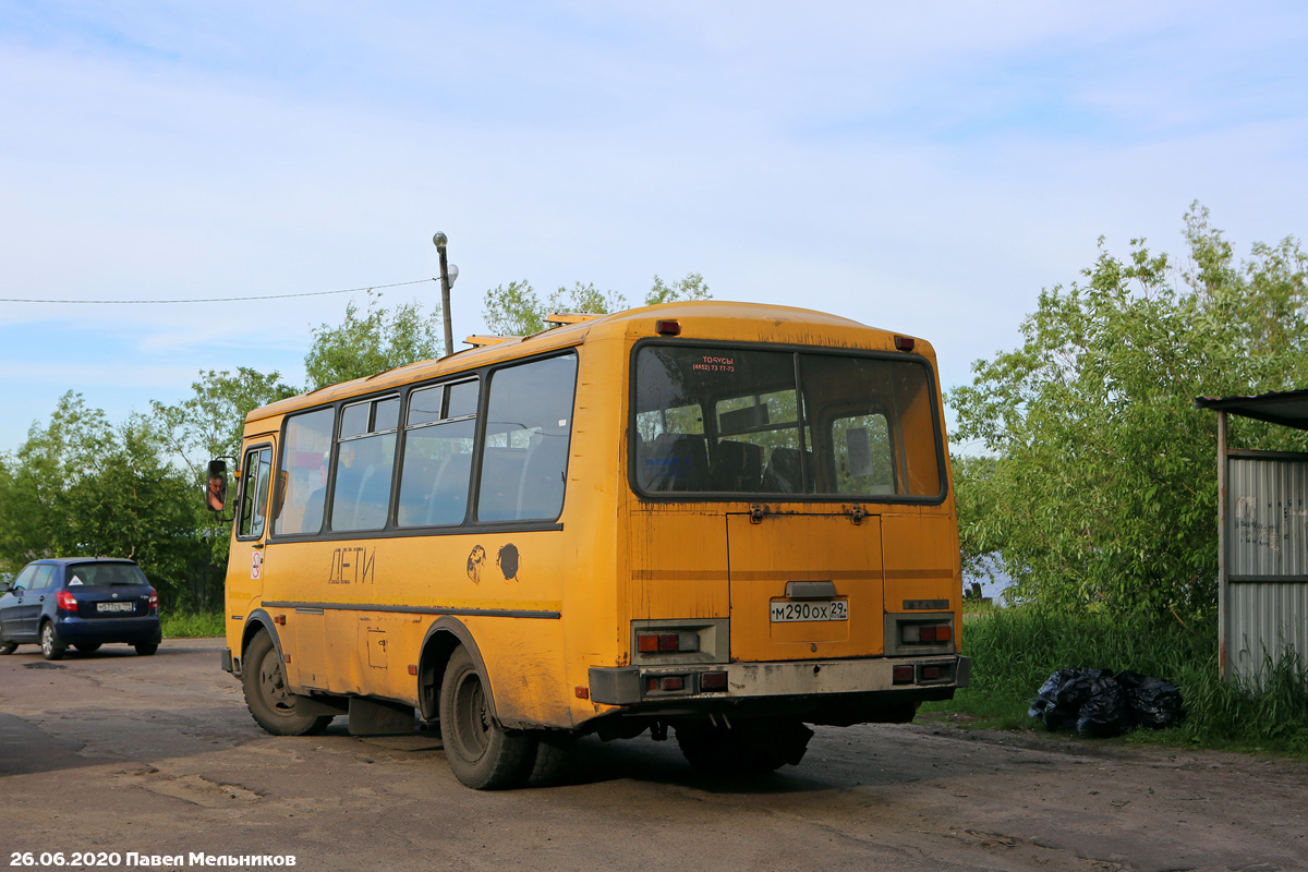 Архангельская область, ПАЗ-32053-70 № М 290 ОХ 29