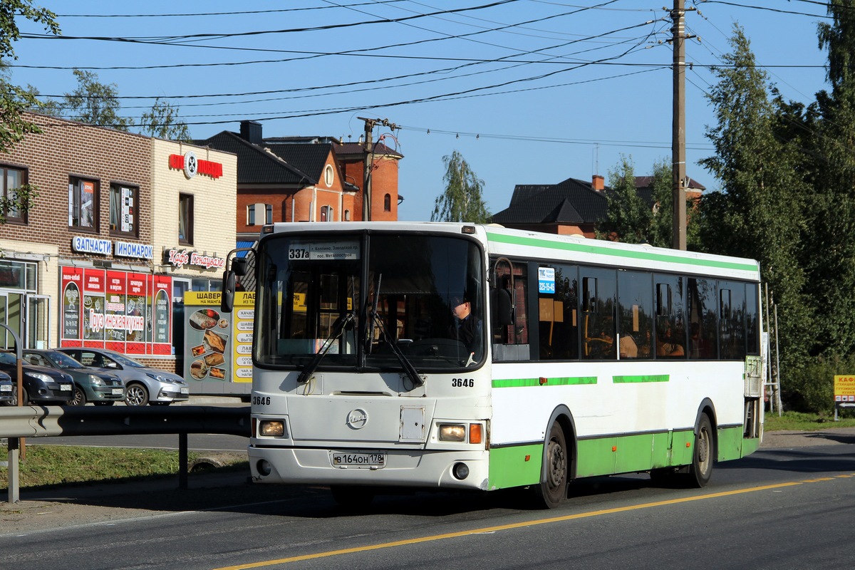 Санкт-Петербург, ЛиАЗ-5293.60 № 3646