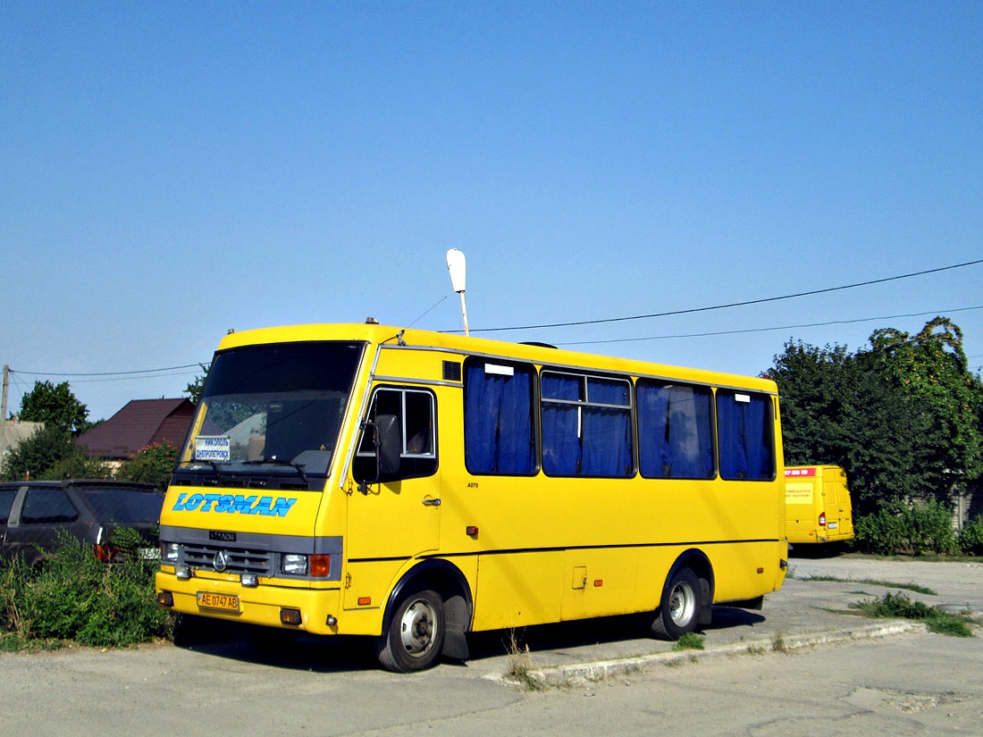 Дніпропетровська область, БАЗ-А079.13 "Подснежник" № AE 0747 AB