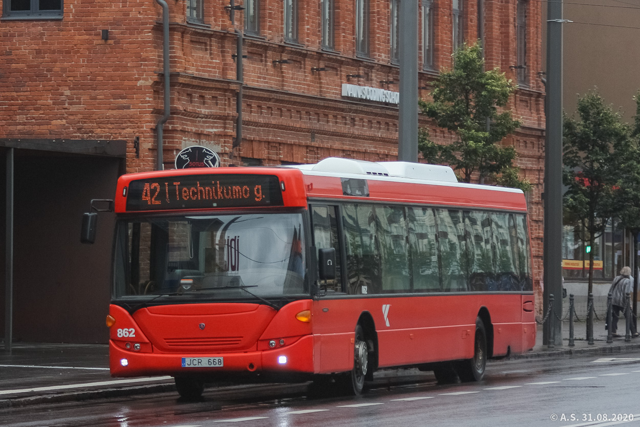 Литва, Scania OmniCity II № 862