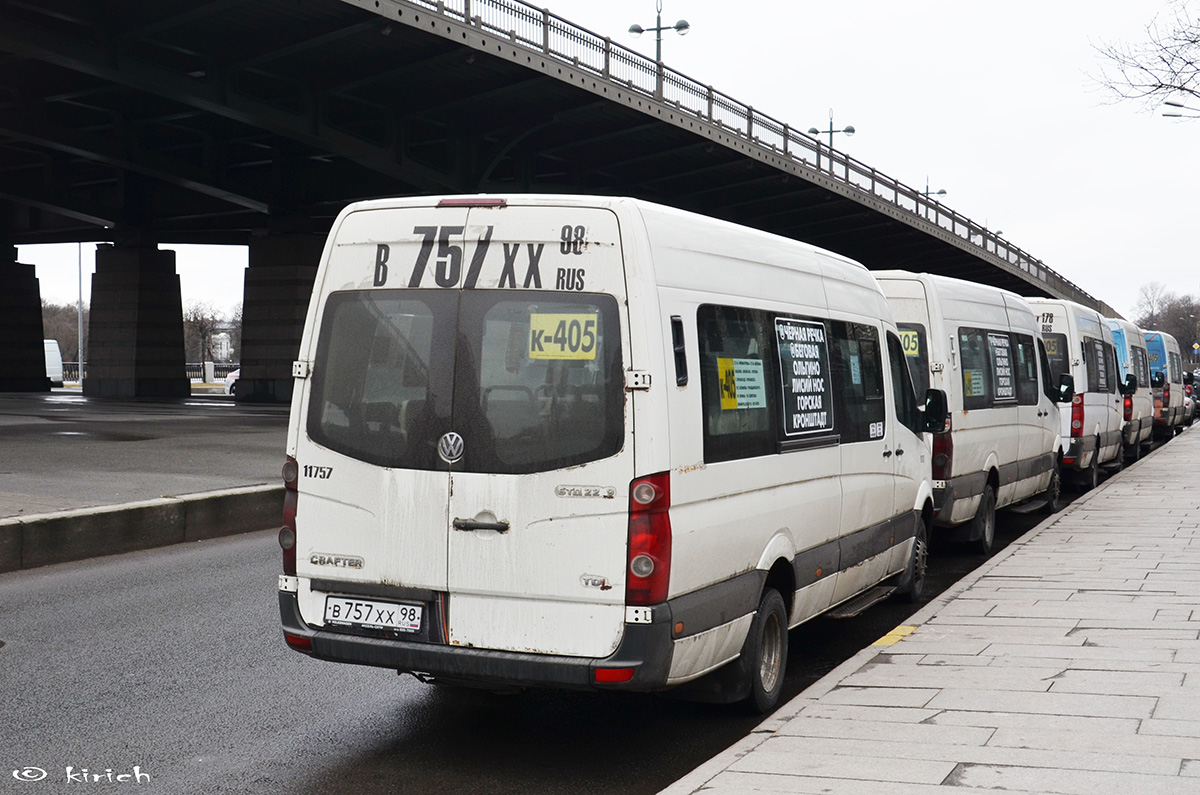 Санкт-Петербург, БТД-2219 (Volkswagen Crafter) № В 757 ХХ 98