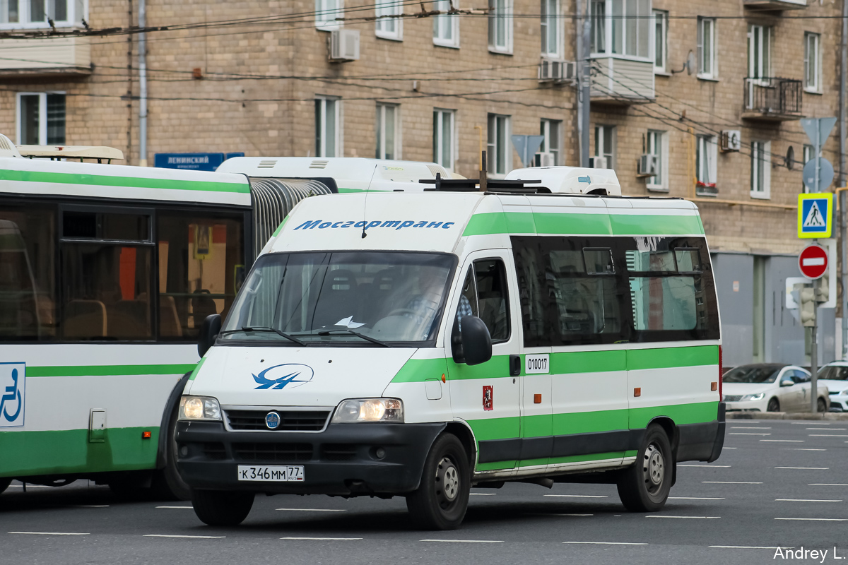 Москва, FIAT Ducato 244 CSMMC-RLL, -RTL № К 346 ММ 77