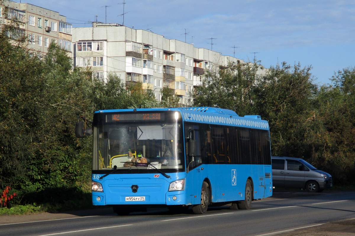 Архангельская область, ЛиАЗ-4292.60 (1-2-1) № 7102