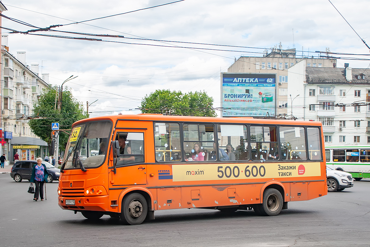 Рязанская область, ПАЗ-320412-05 № У 009 РС 62