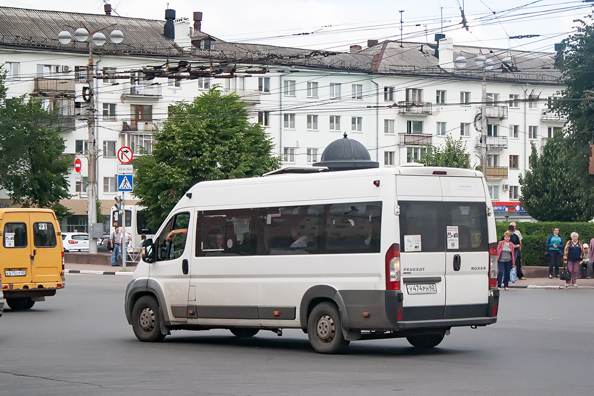 Рязанская область, Нижегородец-2227SK (Peugeot Boxer) № У 474 РН 62