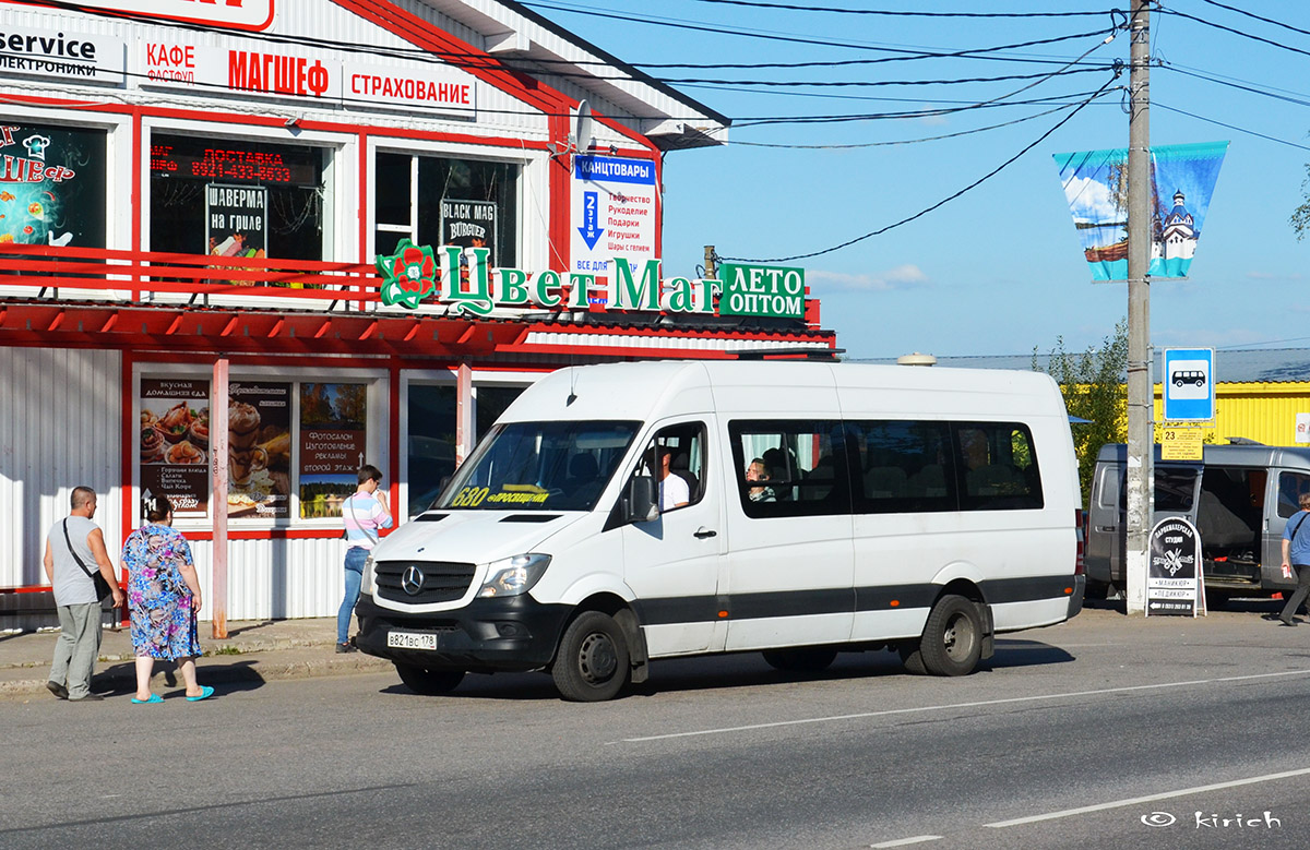 Санкт-Петербург, Луидор-22360C (MB Sprinter) № В 821 ВС 178