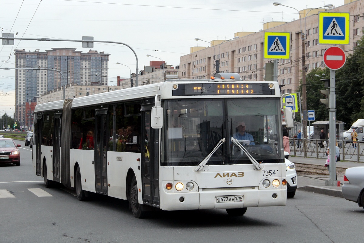 Санкт-Петербург, ЛиАЗ-6213.20 № 7354