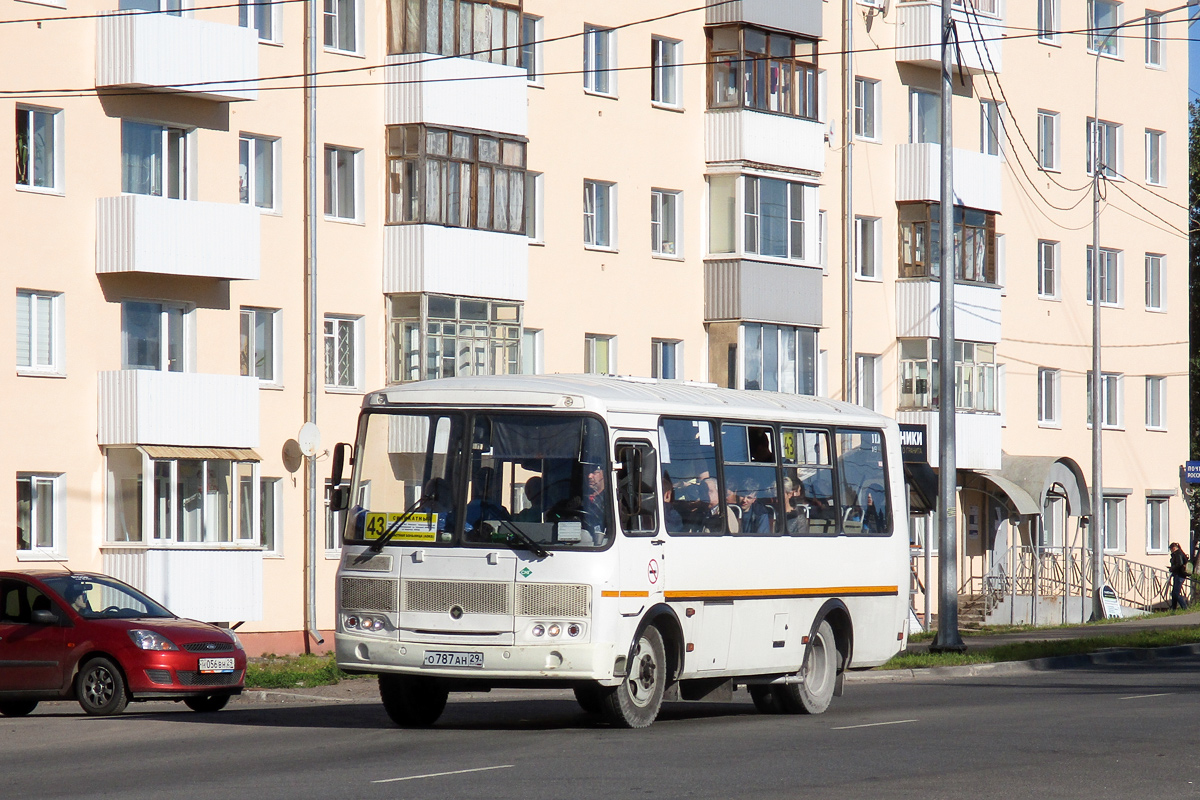 Архангельская область, ПАЗ-32054 № О 787 АН 29