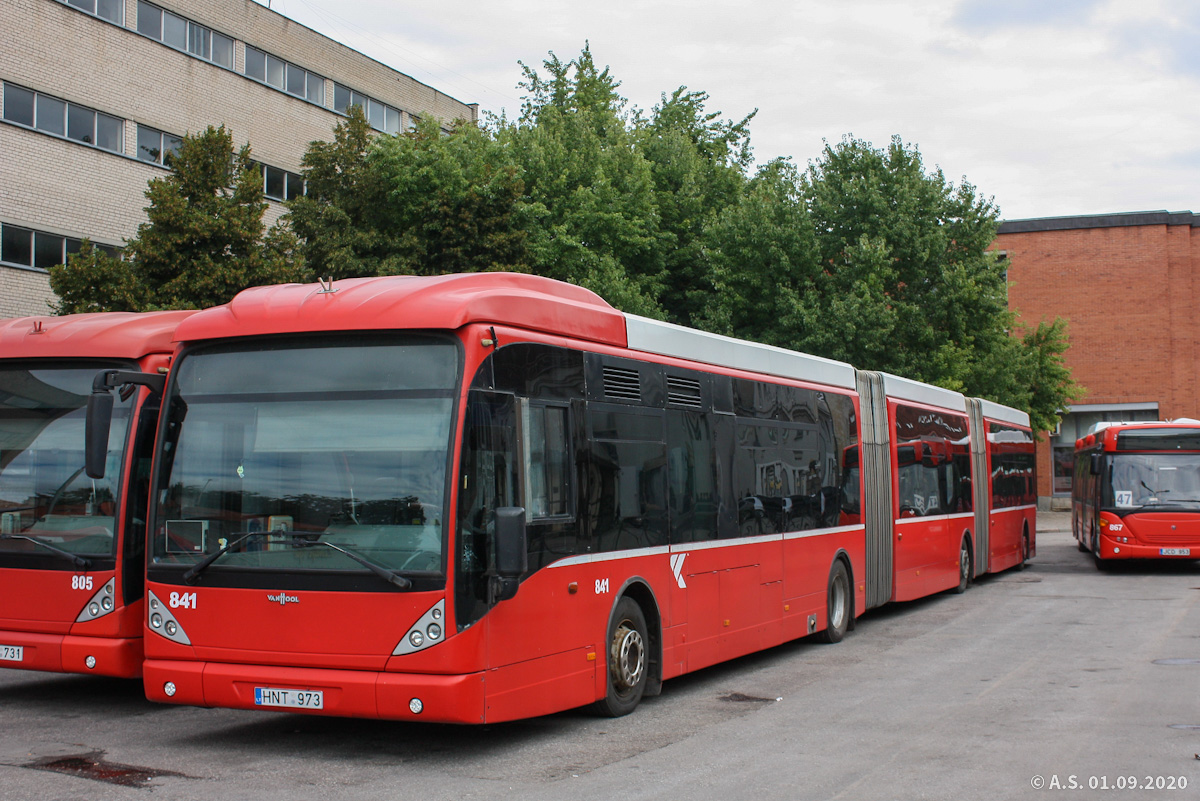 Литва, Van Hool New AGG300 № 841