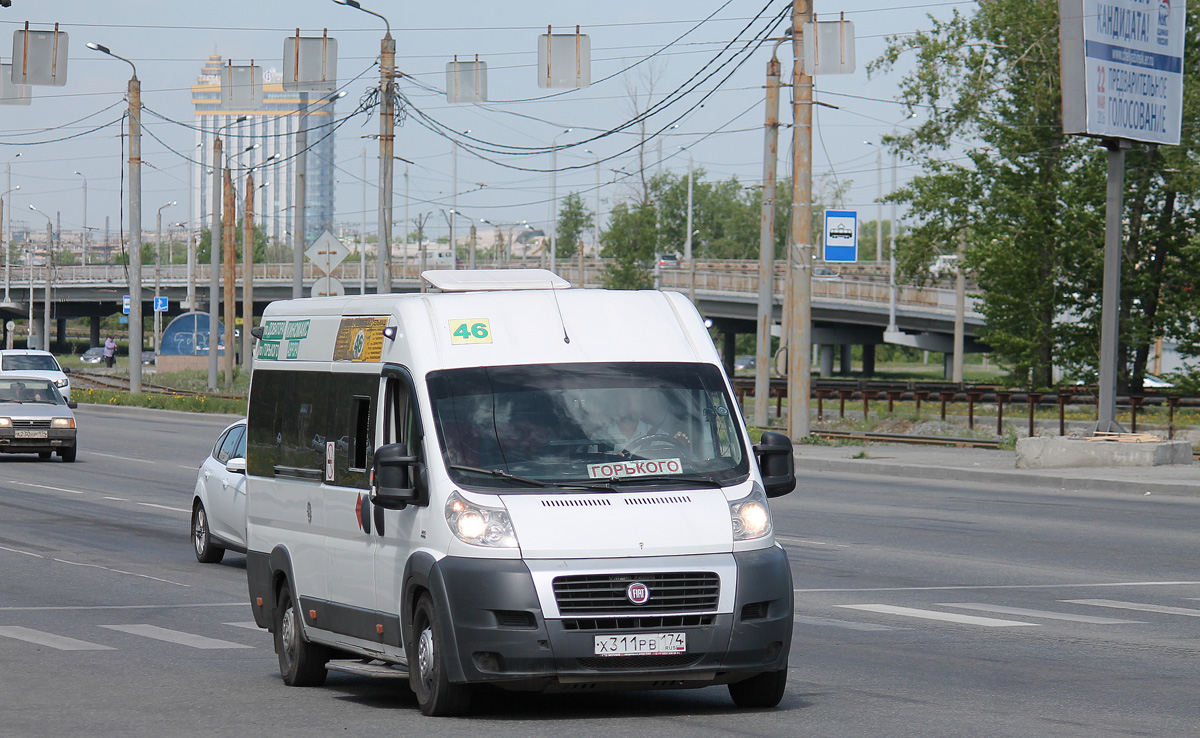 Челябинская область, Нижегородец-FST613 (FIAT Ducato) № Х 311 РВ 174