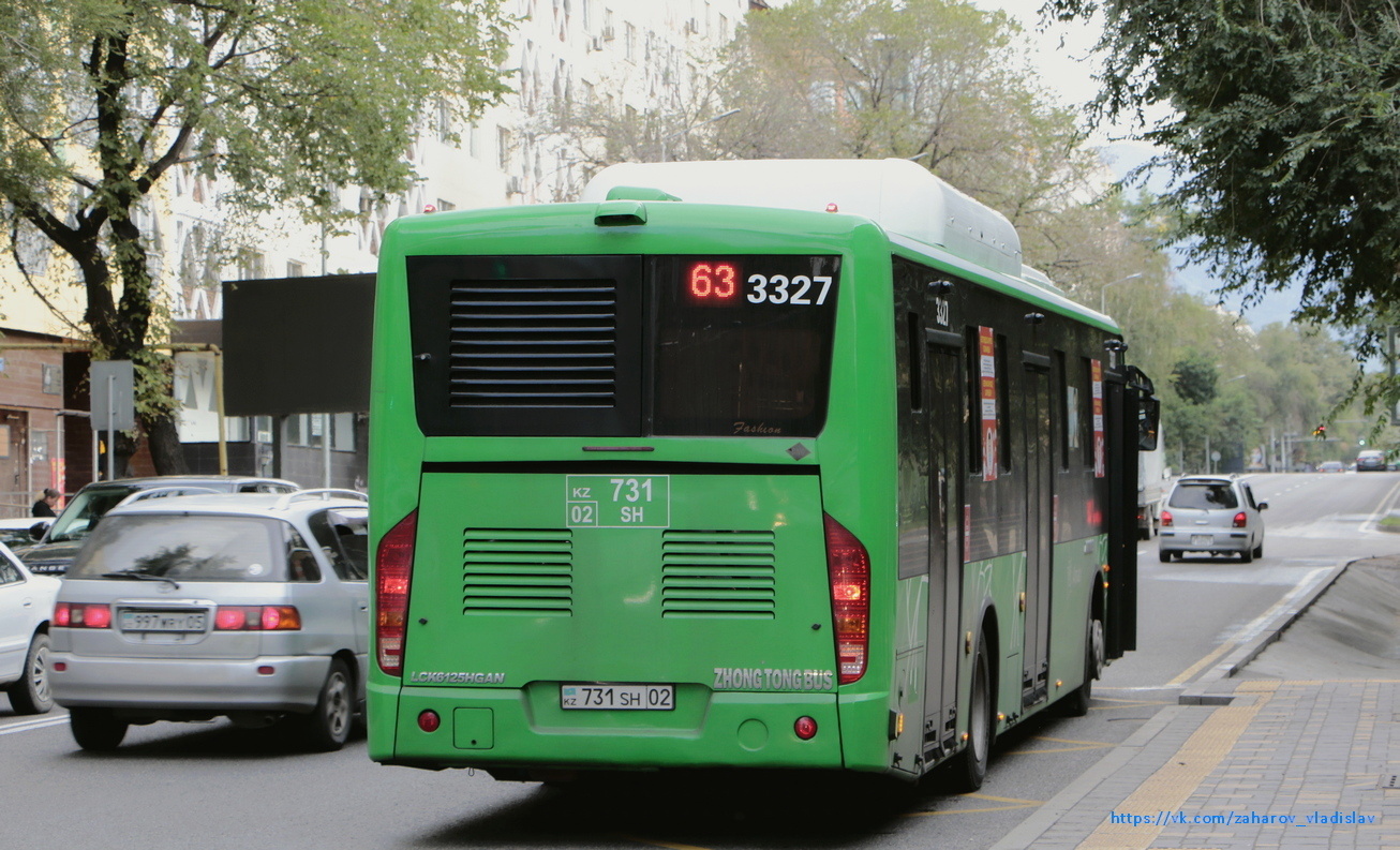 Алматы, Zhong Tong LCK6125HGAN № 3327