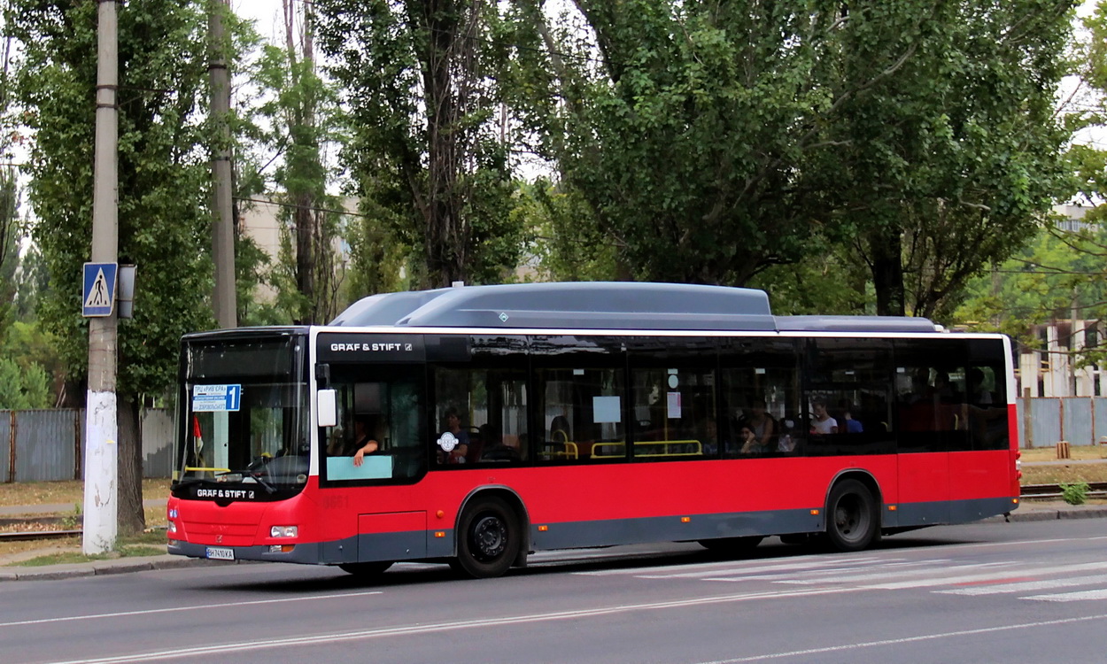 Одесская область, MAN A21 Lion's City NL273 LPG № 2152