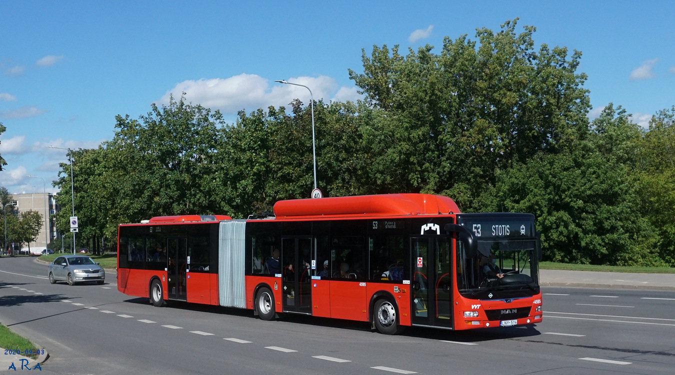 Литва, MAN A23 Lion's City G NG313 CNG № 4595