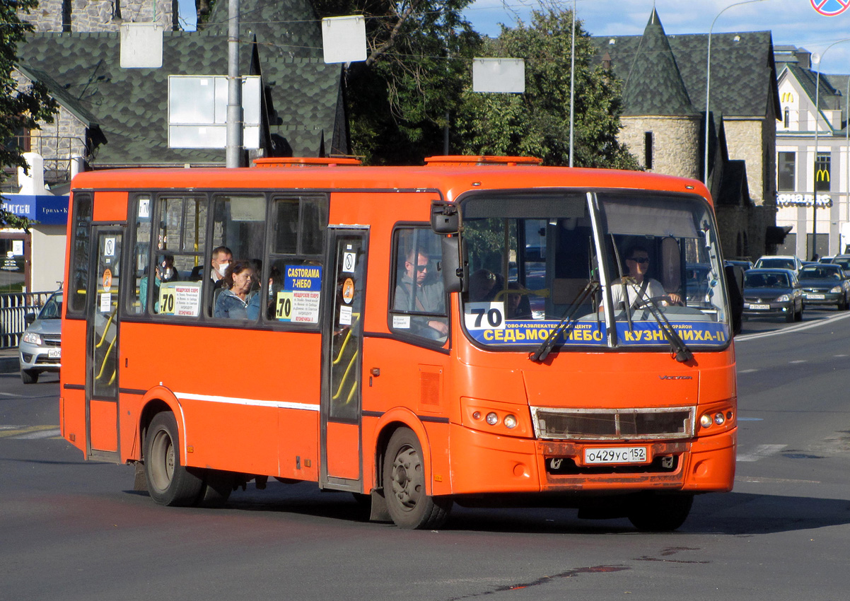 Нижегородская область, ПАЗ-320412-05 "Вектор" № О 429 УС 152