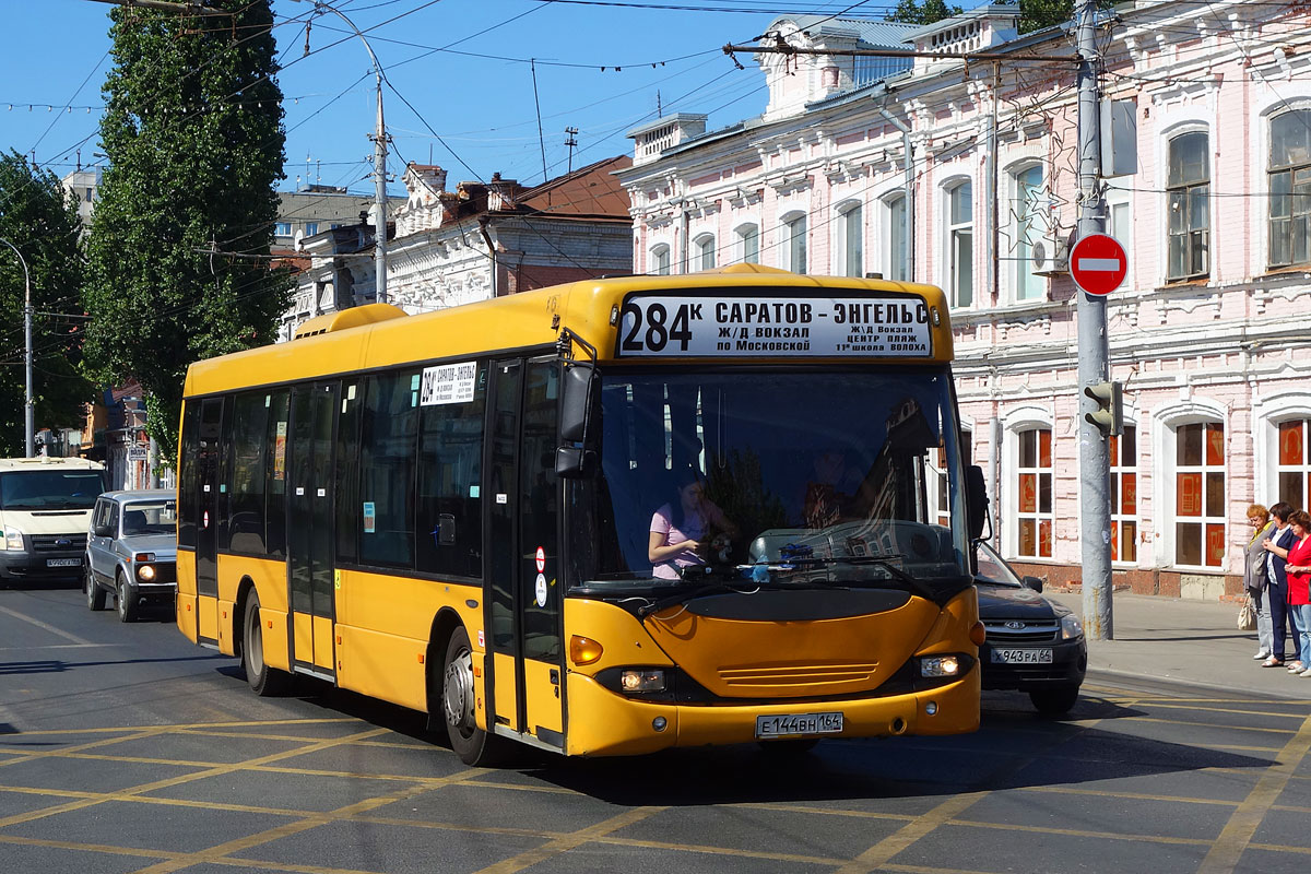 Саратовская область, Scania OmniLink I № Е 144 ВН 164 — Фото — Автобусный  транспорт