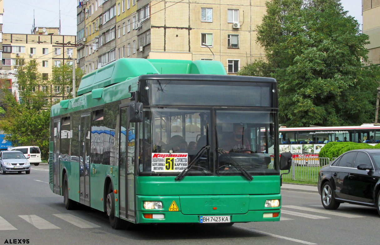 Днепропетровская область, MAN A21 NL313 CNG № 11128