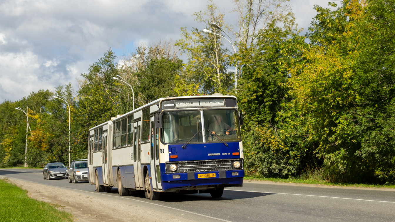 Свердловская область, Ikarus 283.10 № 781