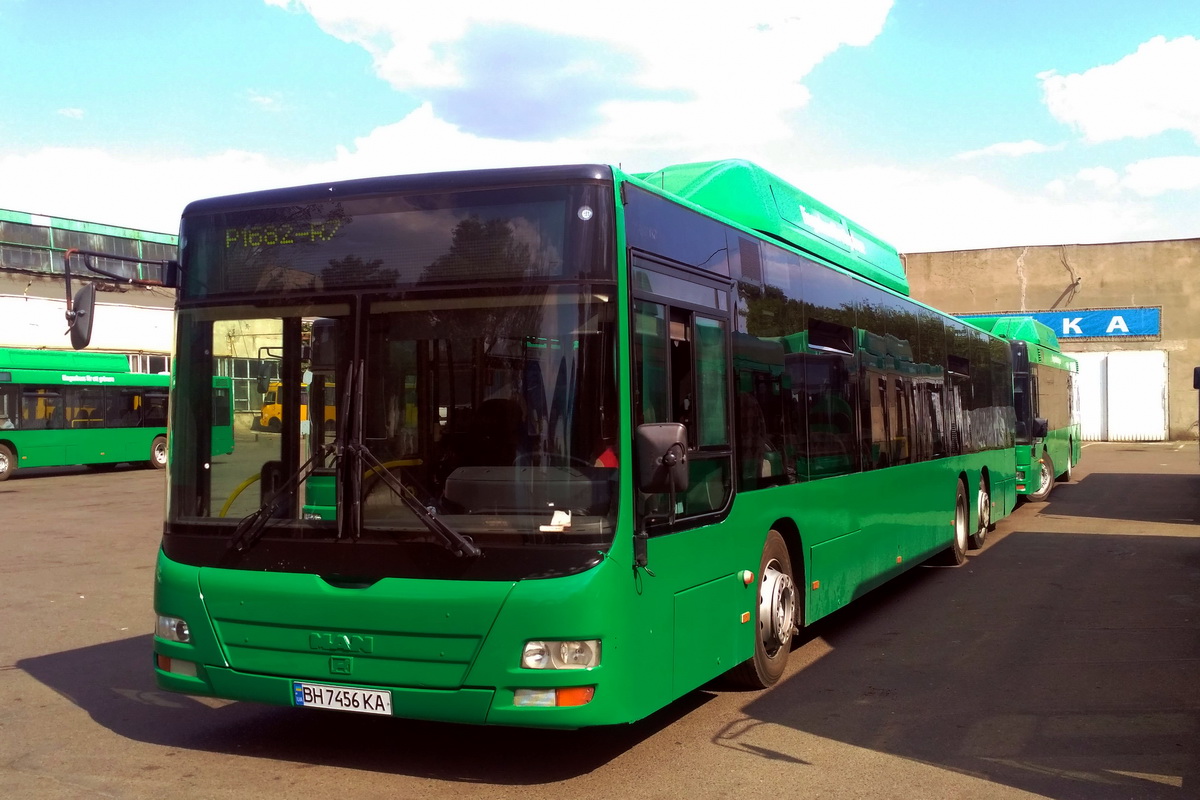 Odessa region, MAN A26 Lion's City LL NL313-15 CNG # 2107