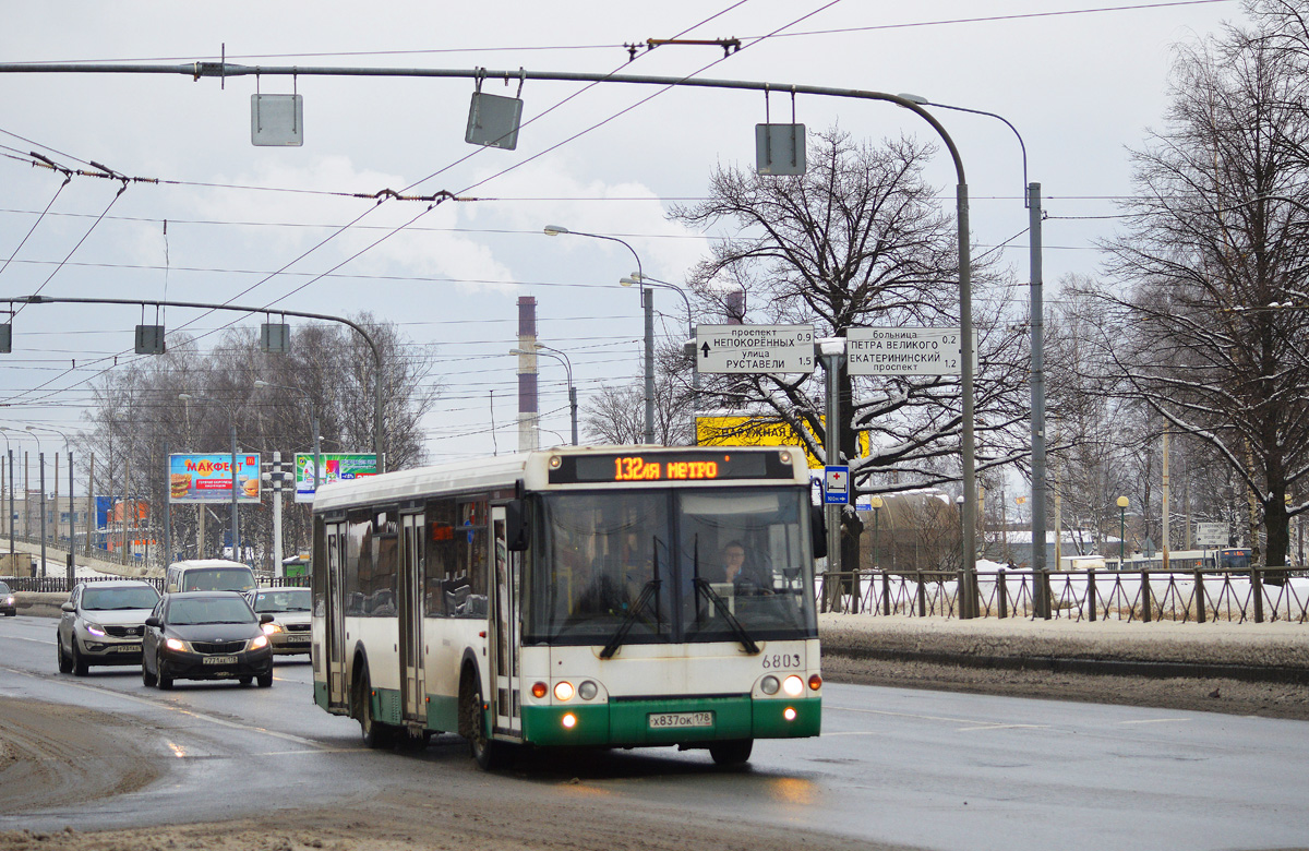 Санкт-Петербург, ЛиАЗ-5292.20 № 6803