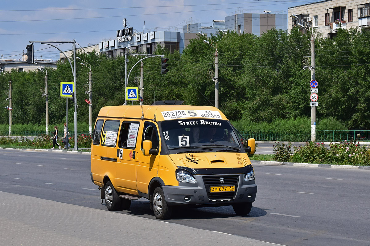 Volgograd region, GAZ-322132 (XTH, X96) # АМ 677 34
