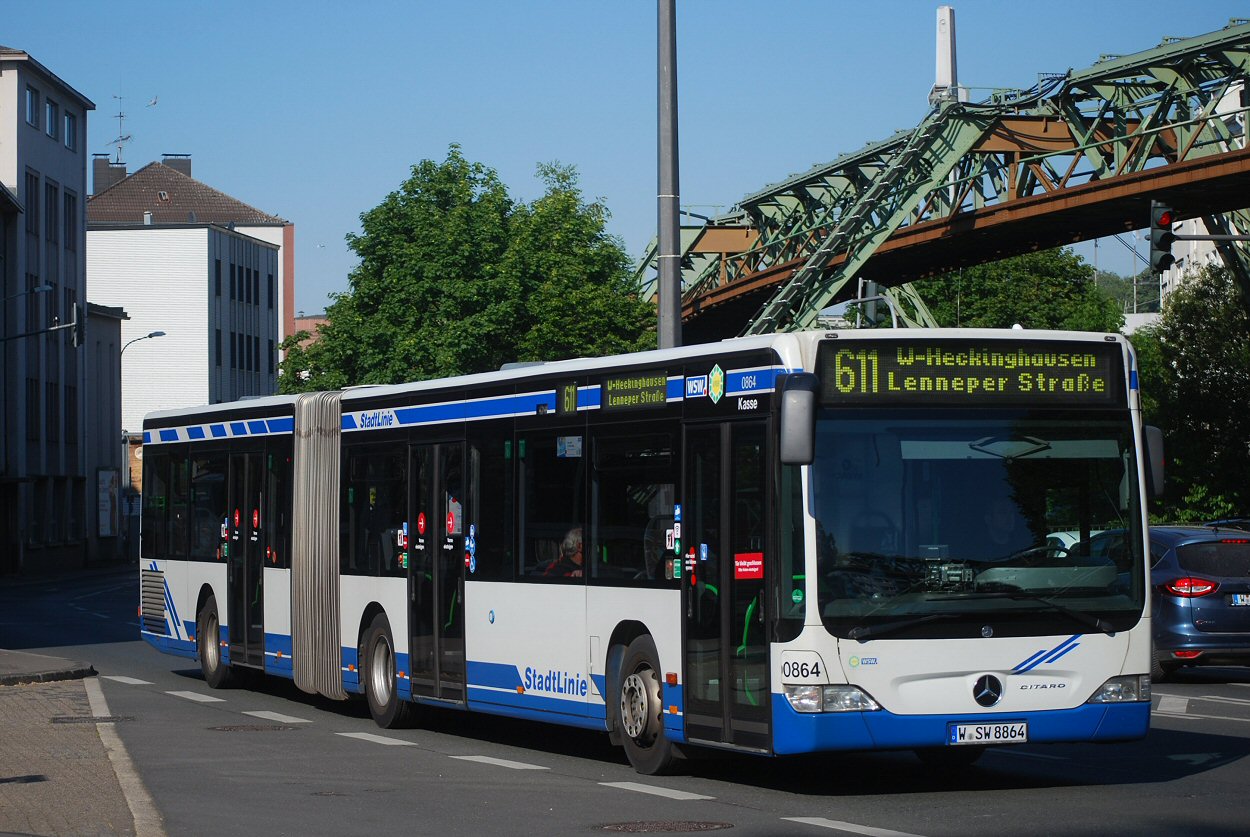 North Rhine-Westphalia, Mercedes-Benz O530G Citaro facelift G # 0864