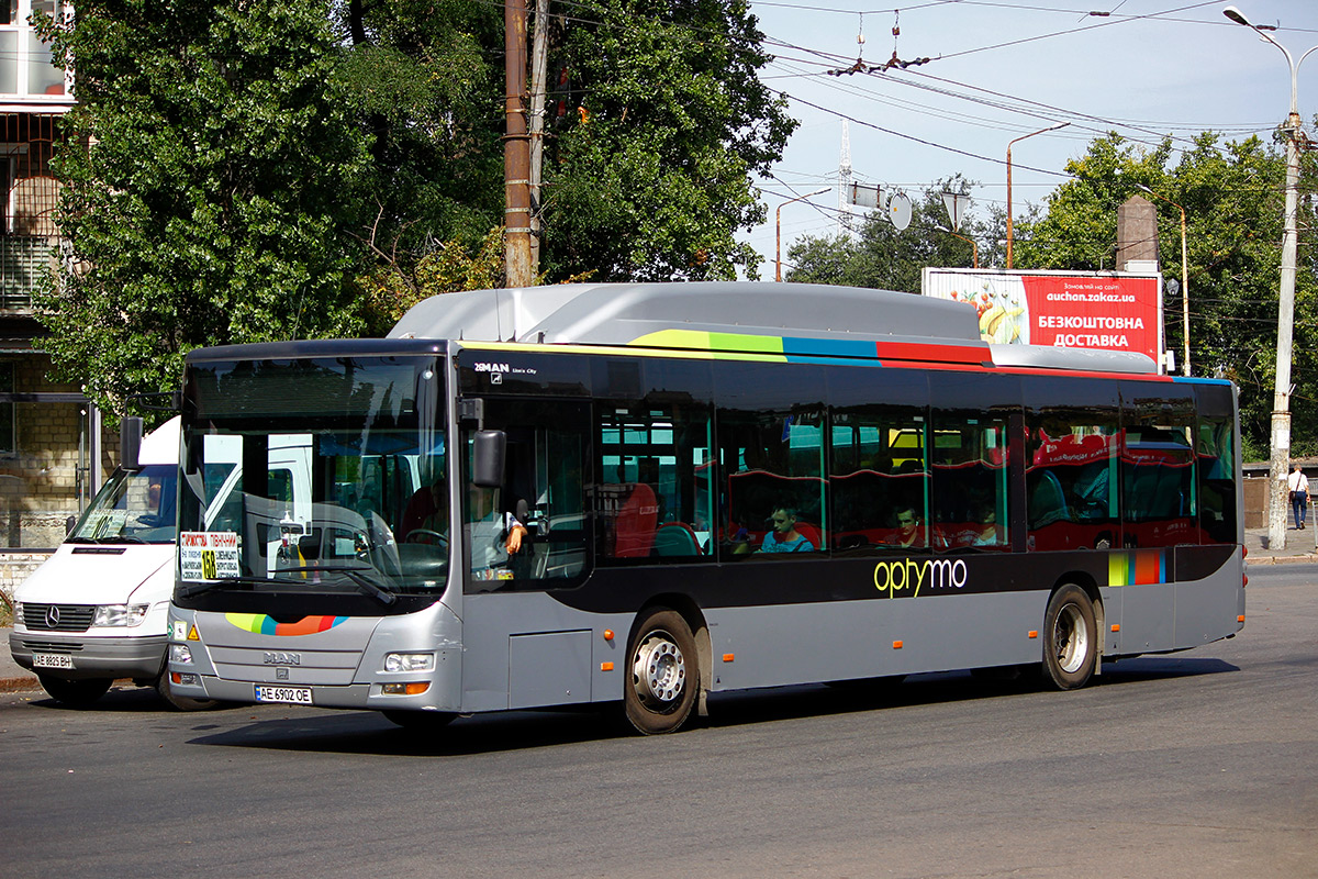 Днепропетровская область, MAN A21 Lion's City NL273 LPG № AE 6902 OE