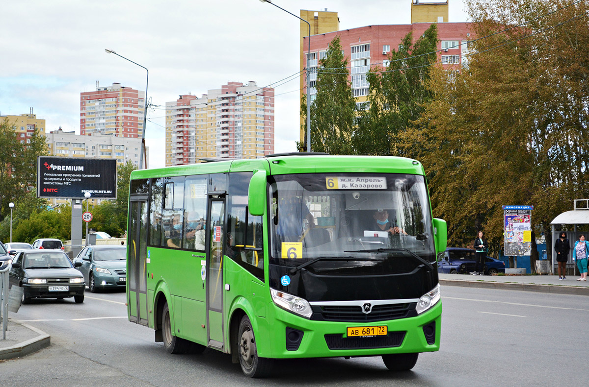 Тюменская область, ПАЗ-320435-04 "Vector Next" № АВ 681 72