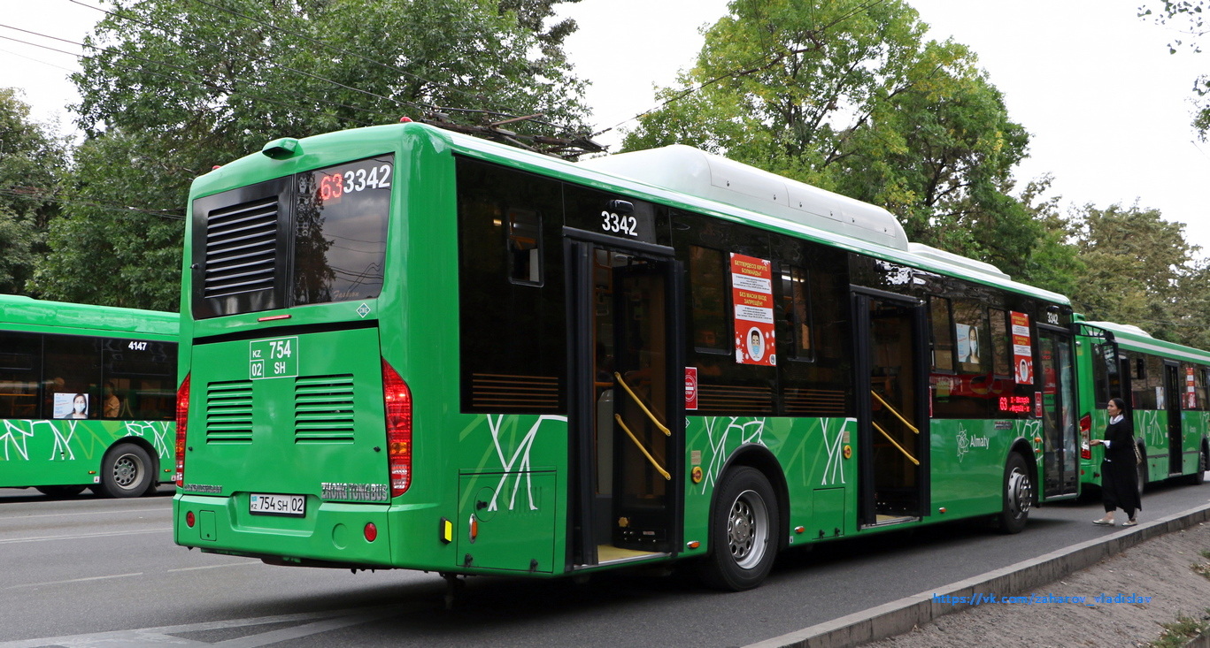 Алматы, Zhong Tong LCK6125HGAN № 3342