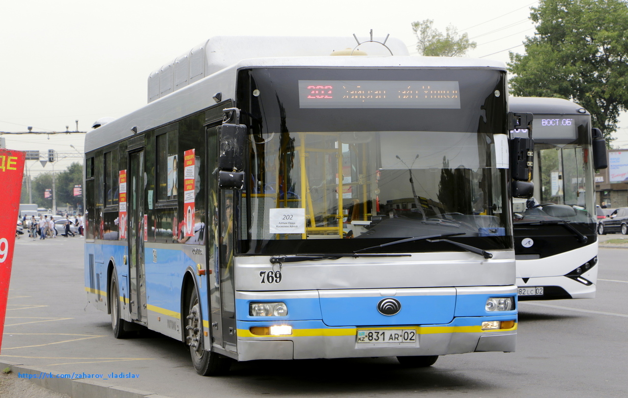 Алматы, Yutong ZK6118HGA № 769