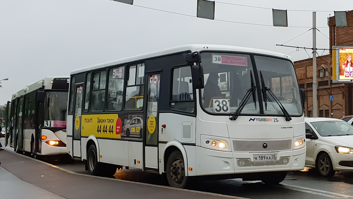 Вологодская область, ПАЗ-320412-05 "Вектор" № К 189 КА 35