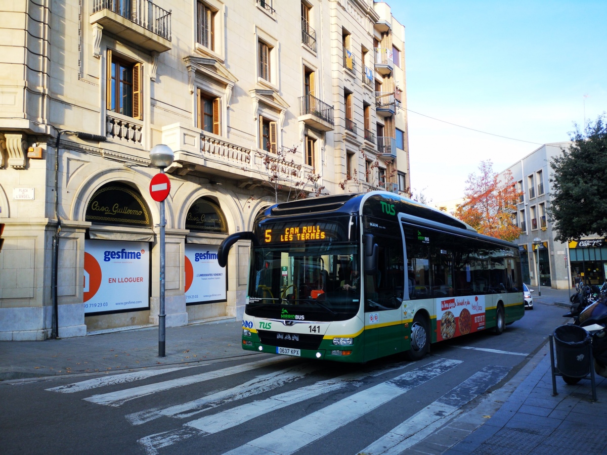 Spanien, MAN A37 Lion's City Hybrid NL253 Nr. 141