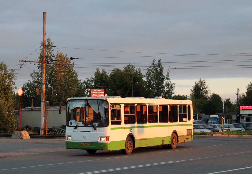 Вологодская область, ЛиАЗ-5256.26 № 0932