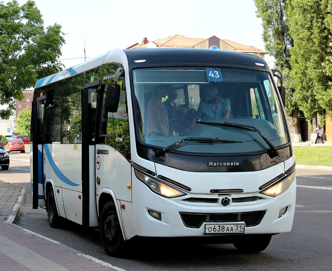 Белгородская область, Marcopolo Bravis 3297-20-01 № О 638 АА 31