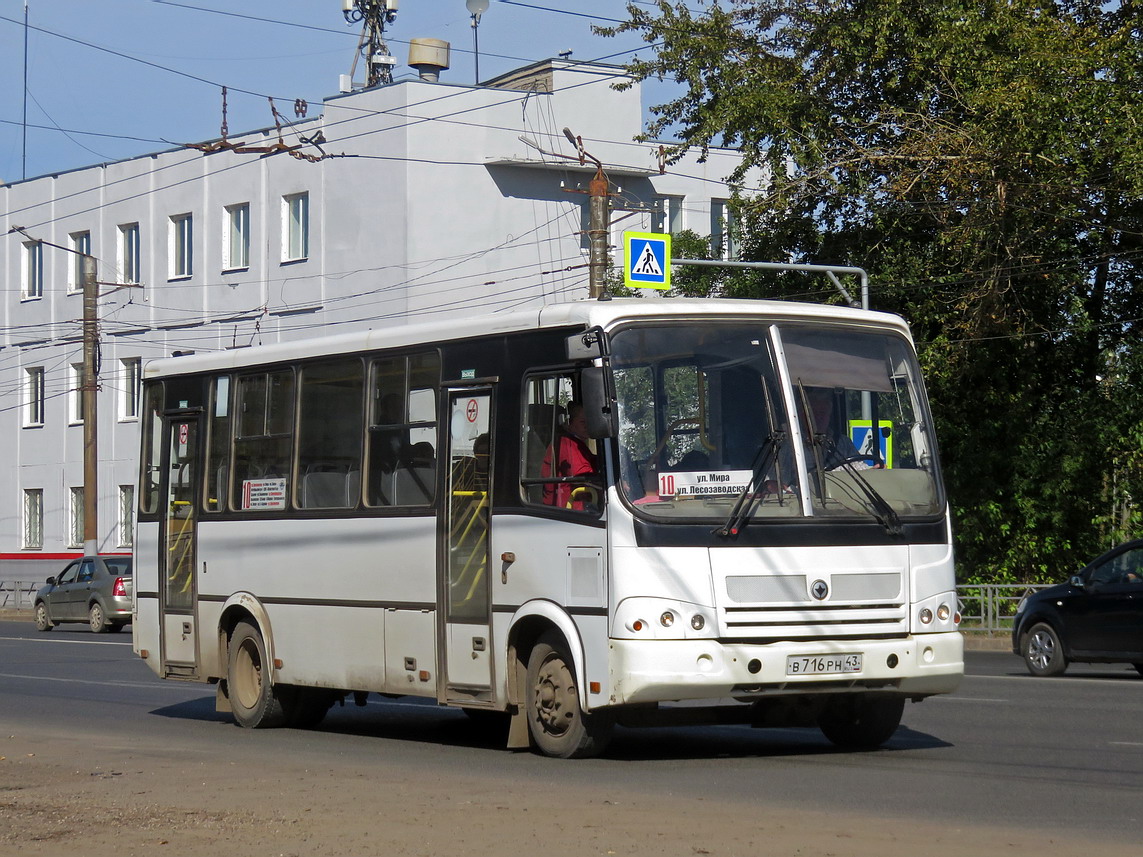 Kirov region, PAZ-320412-03 # В 716 РН 43